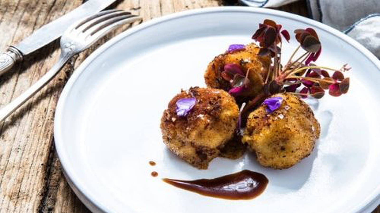 Polpette beurre et sauge, déglacées au vinaigre Clelia Ortalli