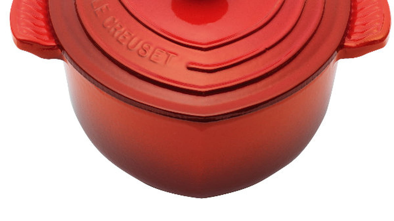 Un cocotte en fonte émaillée Le Creuset