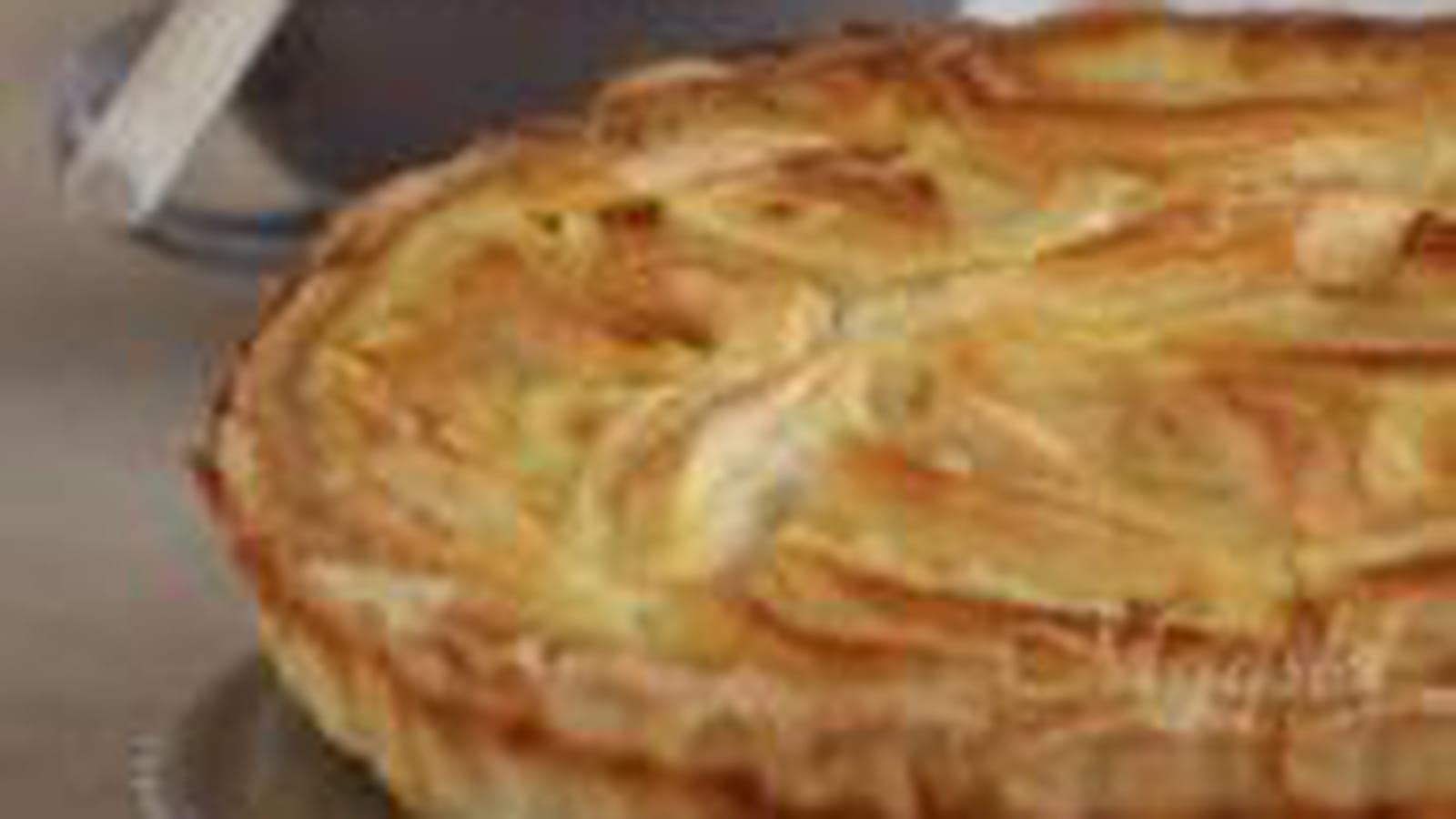 Tarte vanillée aux pommes