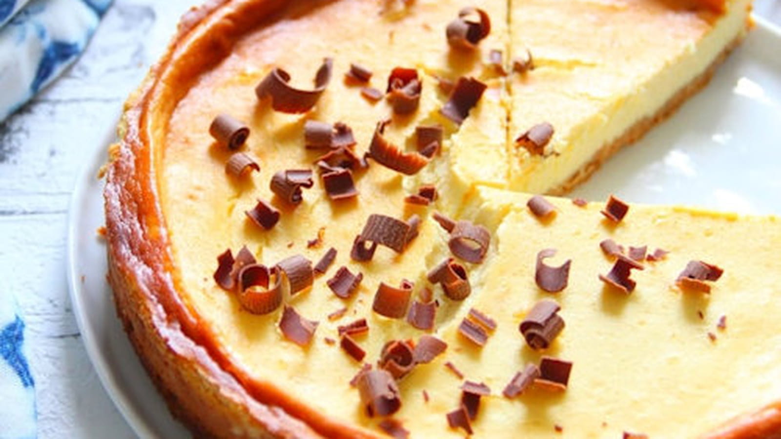 Cheesecake aux 3 fromages