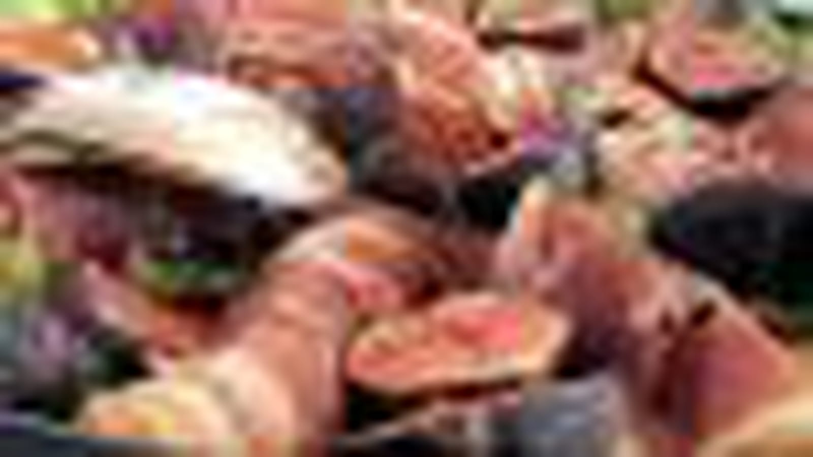 Salade figues-jambon de pays