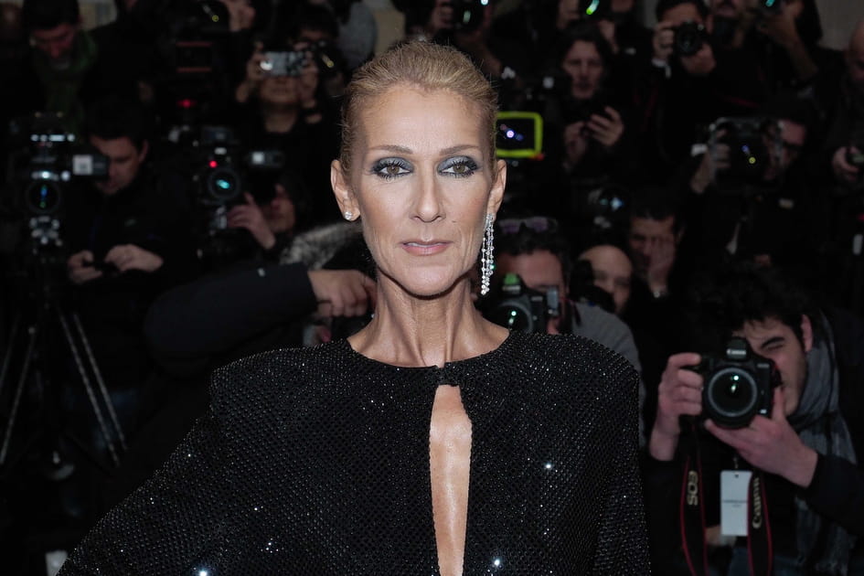 Le chignon chic de C&eacute;line Dion