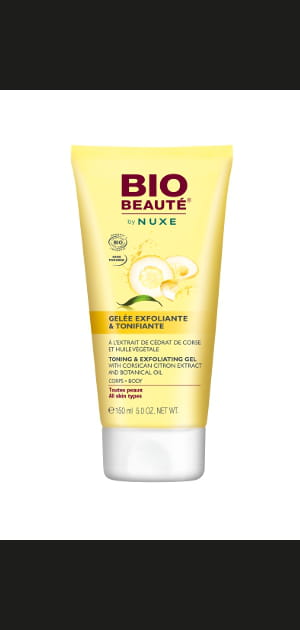 Gel&eacute;e exfoliante et tonifiante de Bio Beaut&eacute; by Nuxe