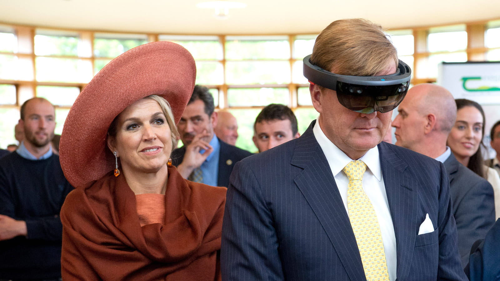 La reine Maxima et le roi Willem-Alexander des Pays-Bas