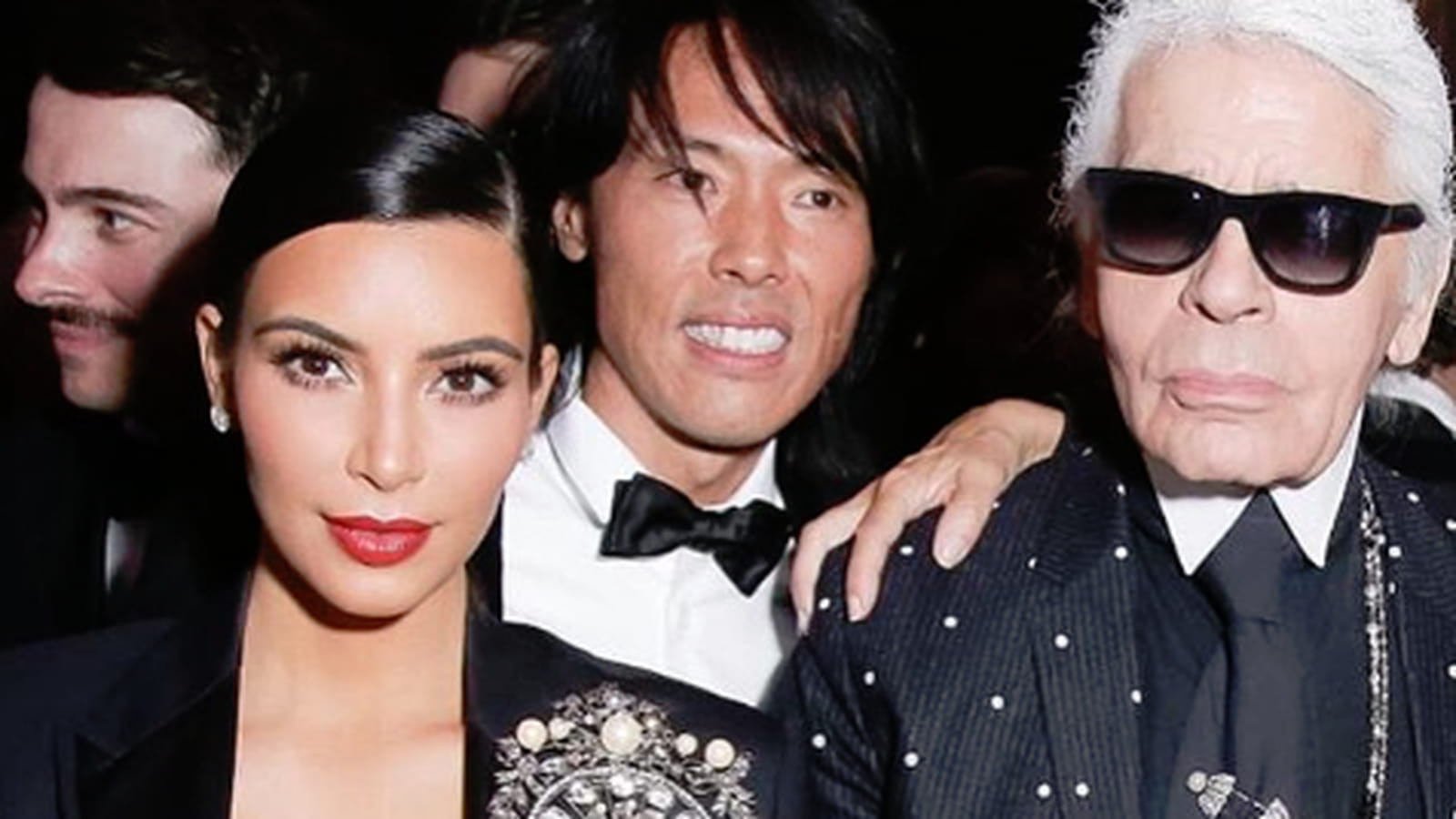Kim Kardashian à Karl Lagerfeld 