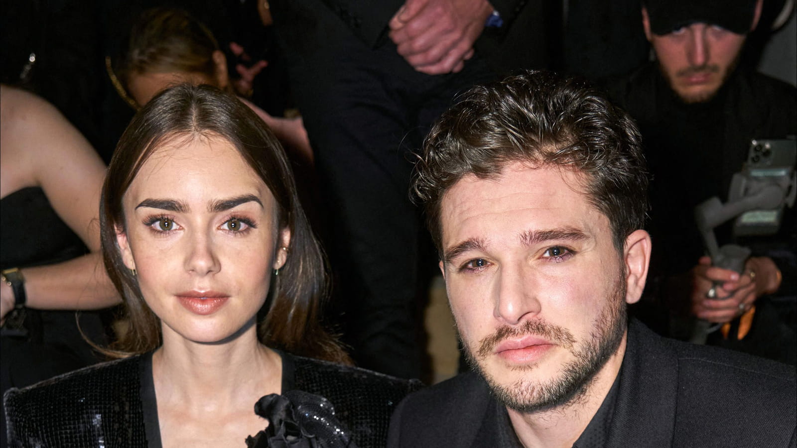 Kit Harington et Lily Collins 
