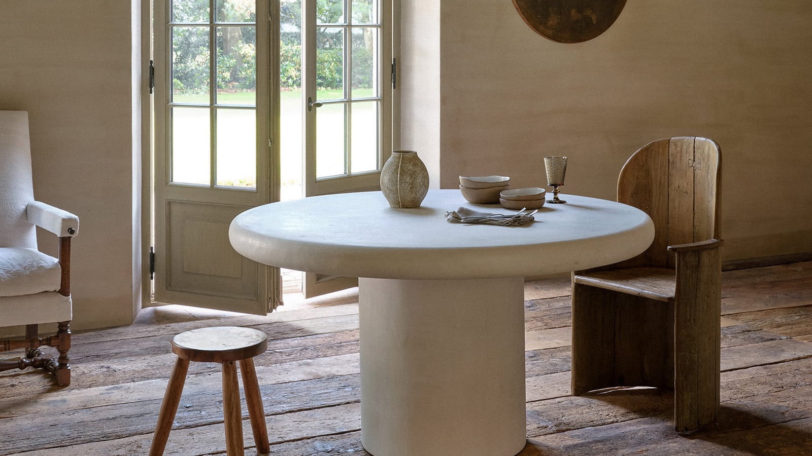 La décoration tout en courbes