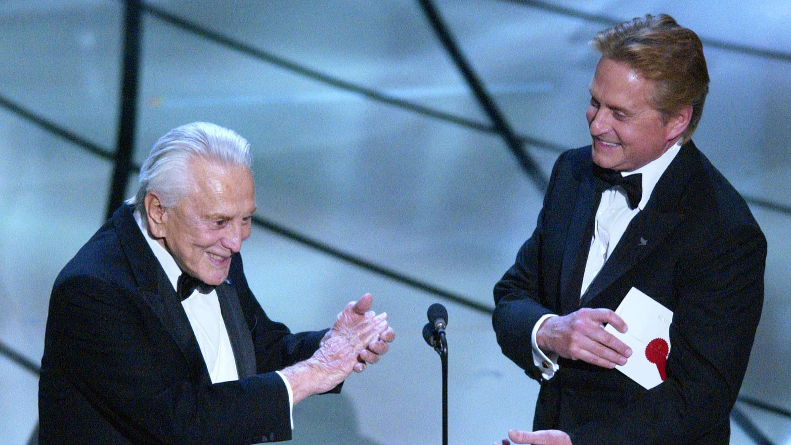 Kirk et Michael Douglas 