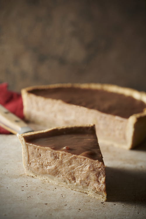Tarte gourmande aux châtaignes