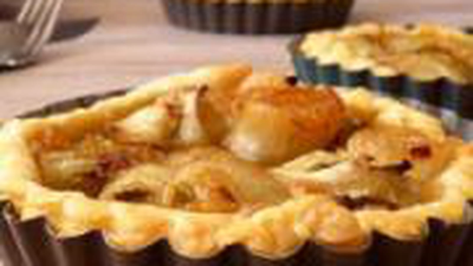 Tartelettes aux endives caramélisées