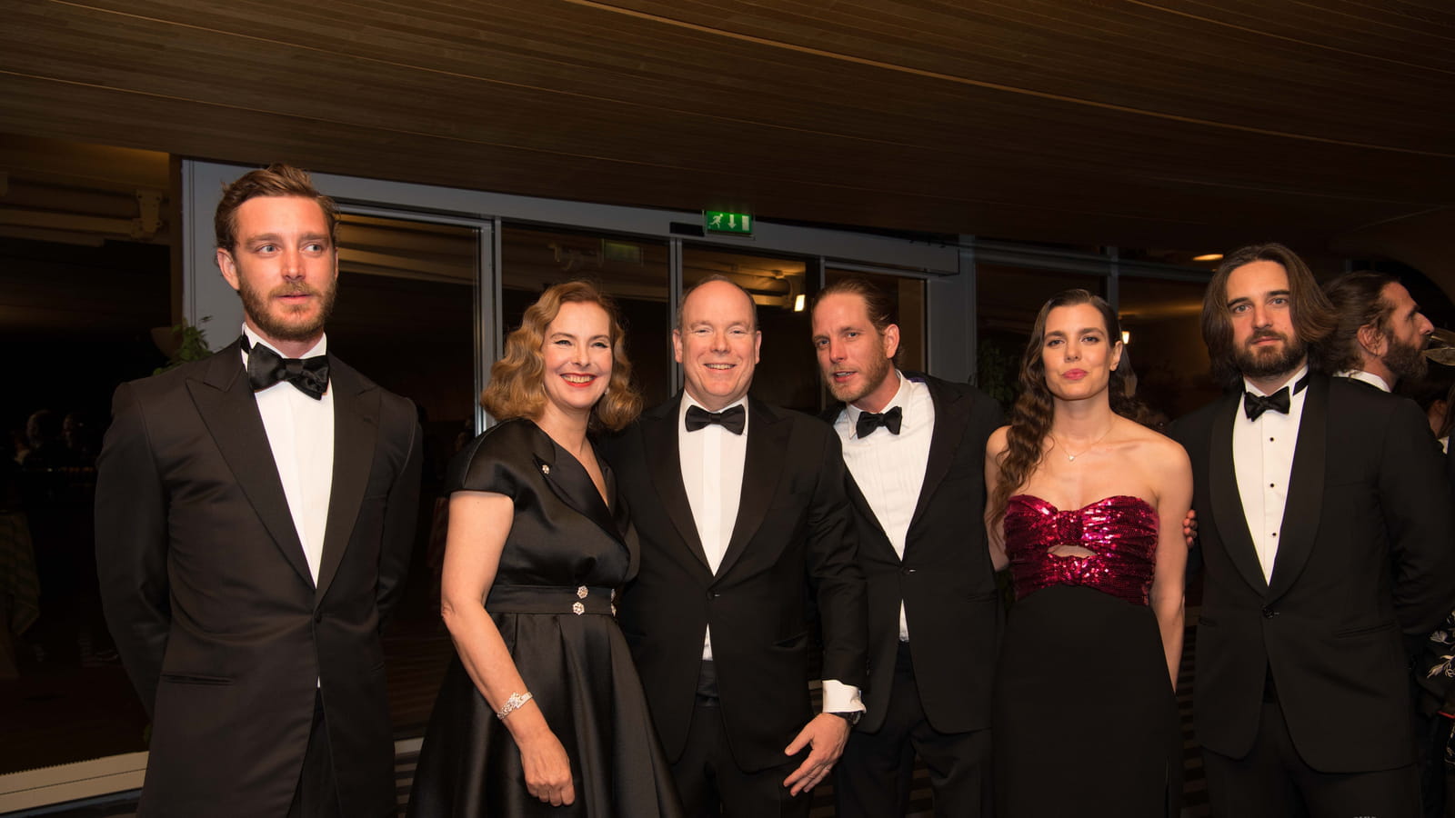 Carole Bouquet, Dimitri Rassam, Andrea, Charlotte et Pierre Casiraghi, Albert de Monaco