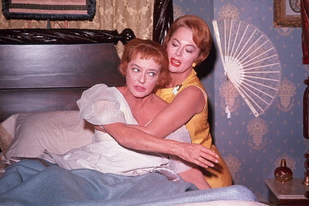 Olivia De Havilland et Bette Davis en 1965