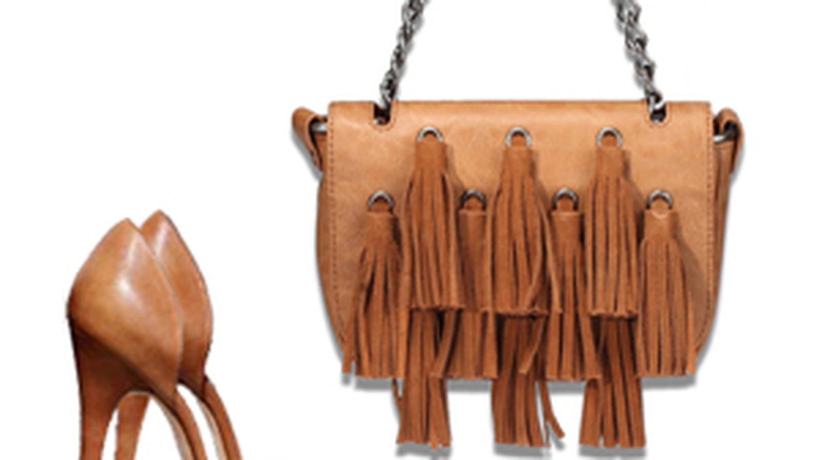 Sac camel de Zara