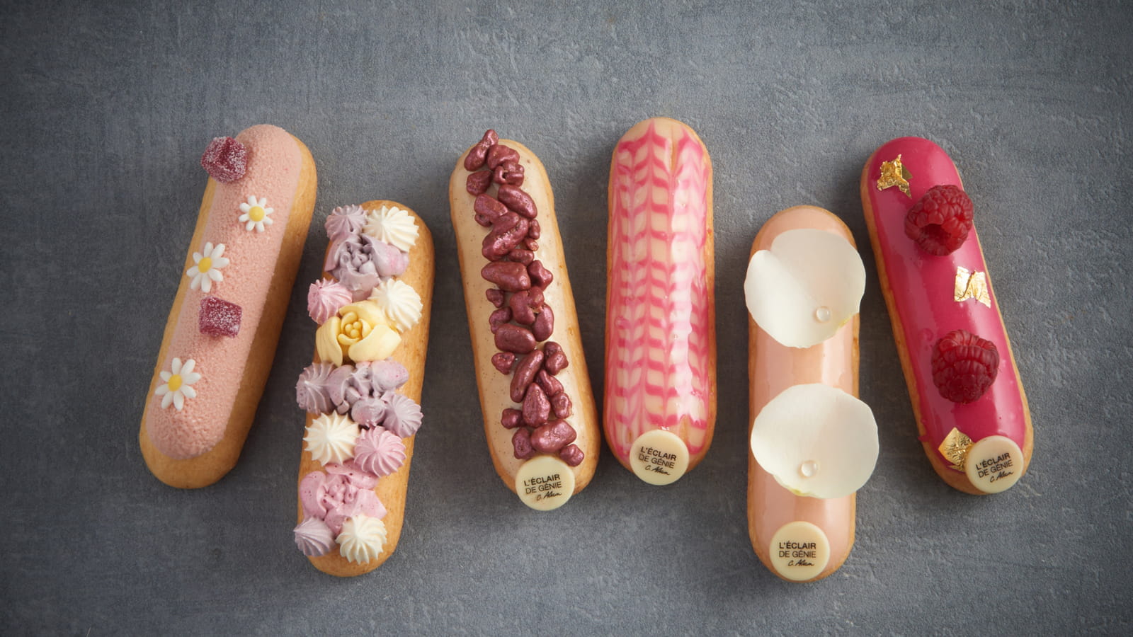 Le coffret assortiment éclairs de L'Éclair de Génie par Christophe Adam