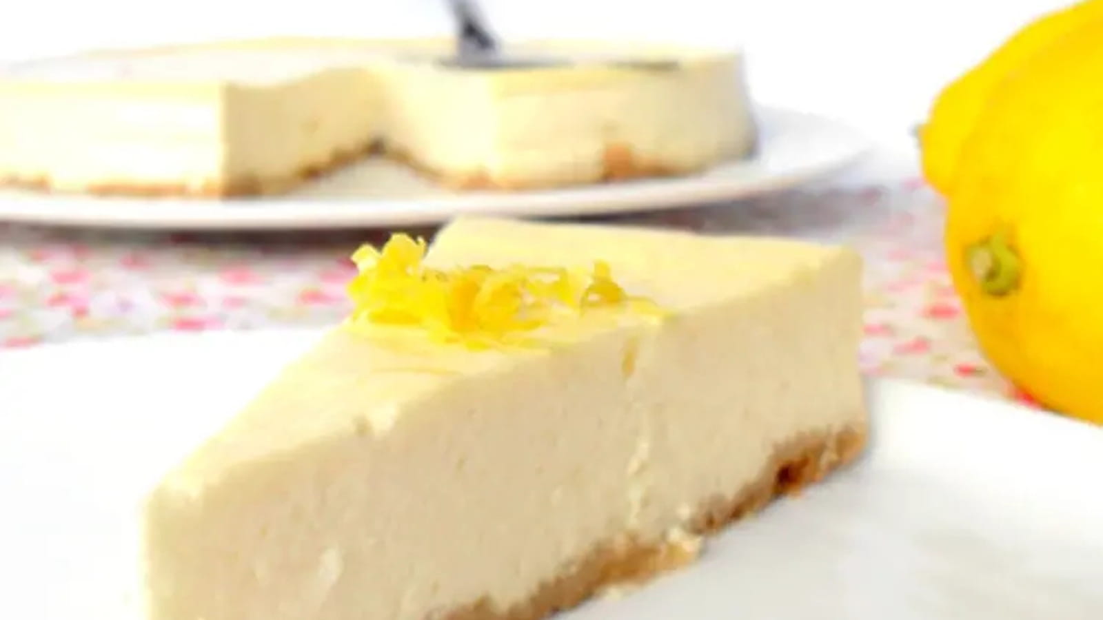 Cheesecake au citron