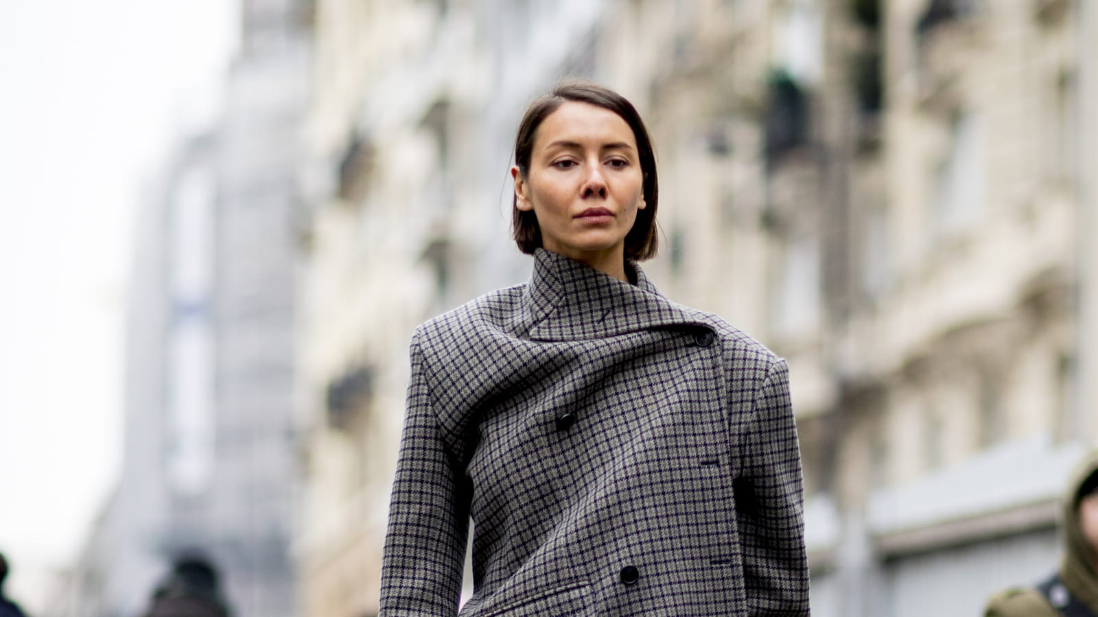 Manteau asymétrique 