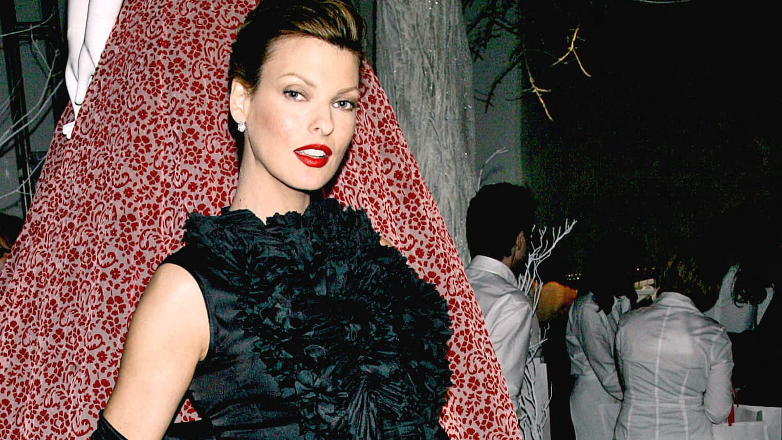 Linda Evangelista le 11 mai 2005 