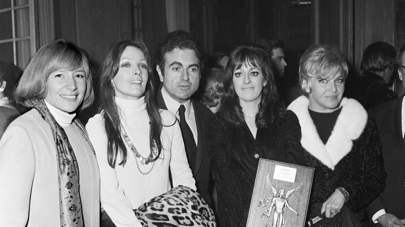 Avec Jacqueline Dulac, Marie Laforêt, Guy Béart et Agnès de la Faye
