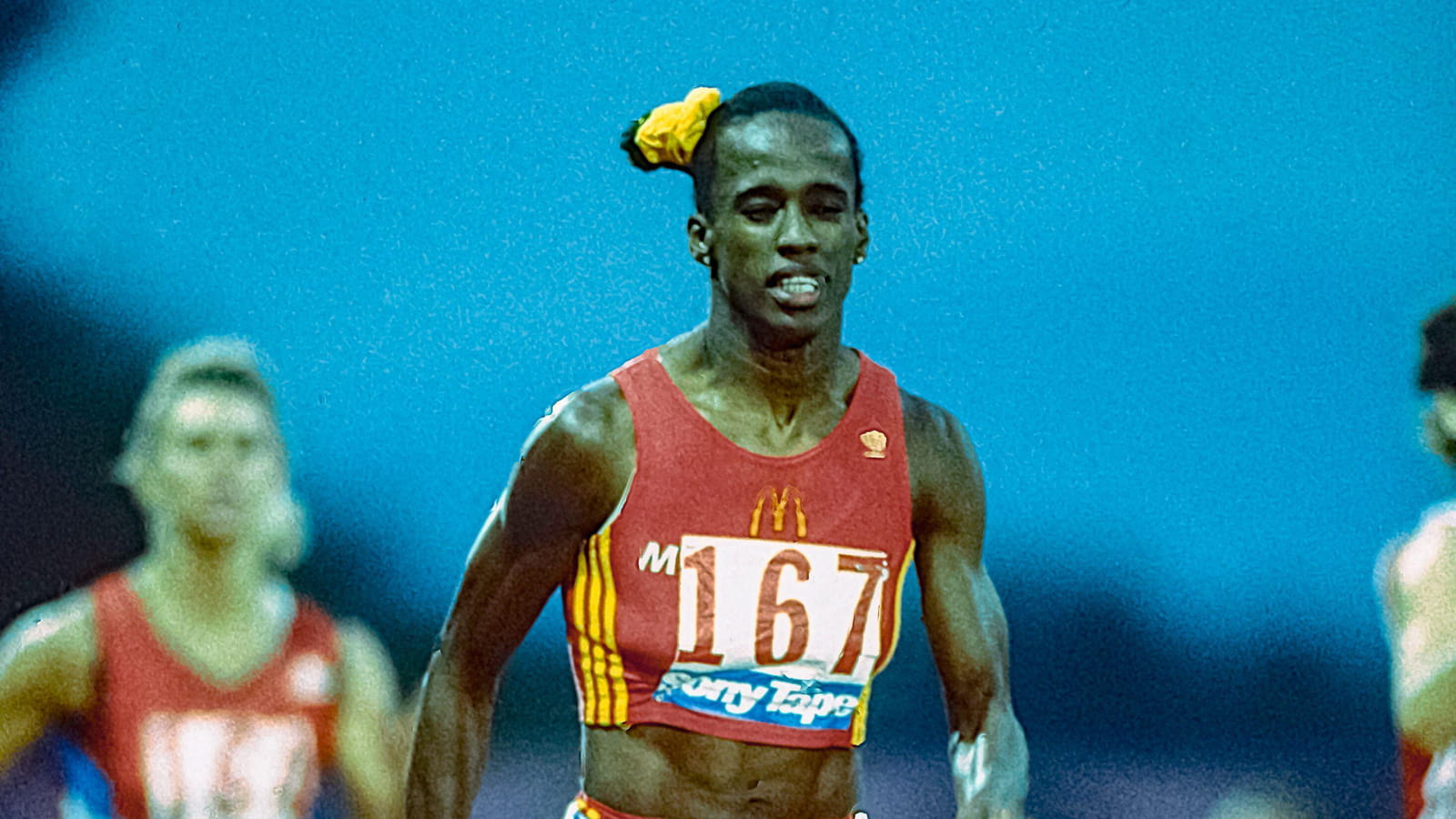 Jackie Joyner-Kersee aux Goodwill Games en 1990