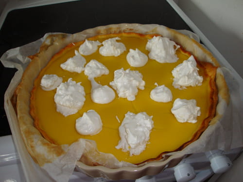 Tarte au citron sans beurre ni cr&egrave;me