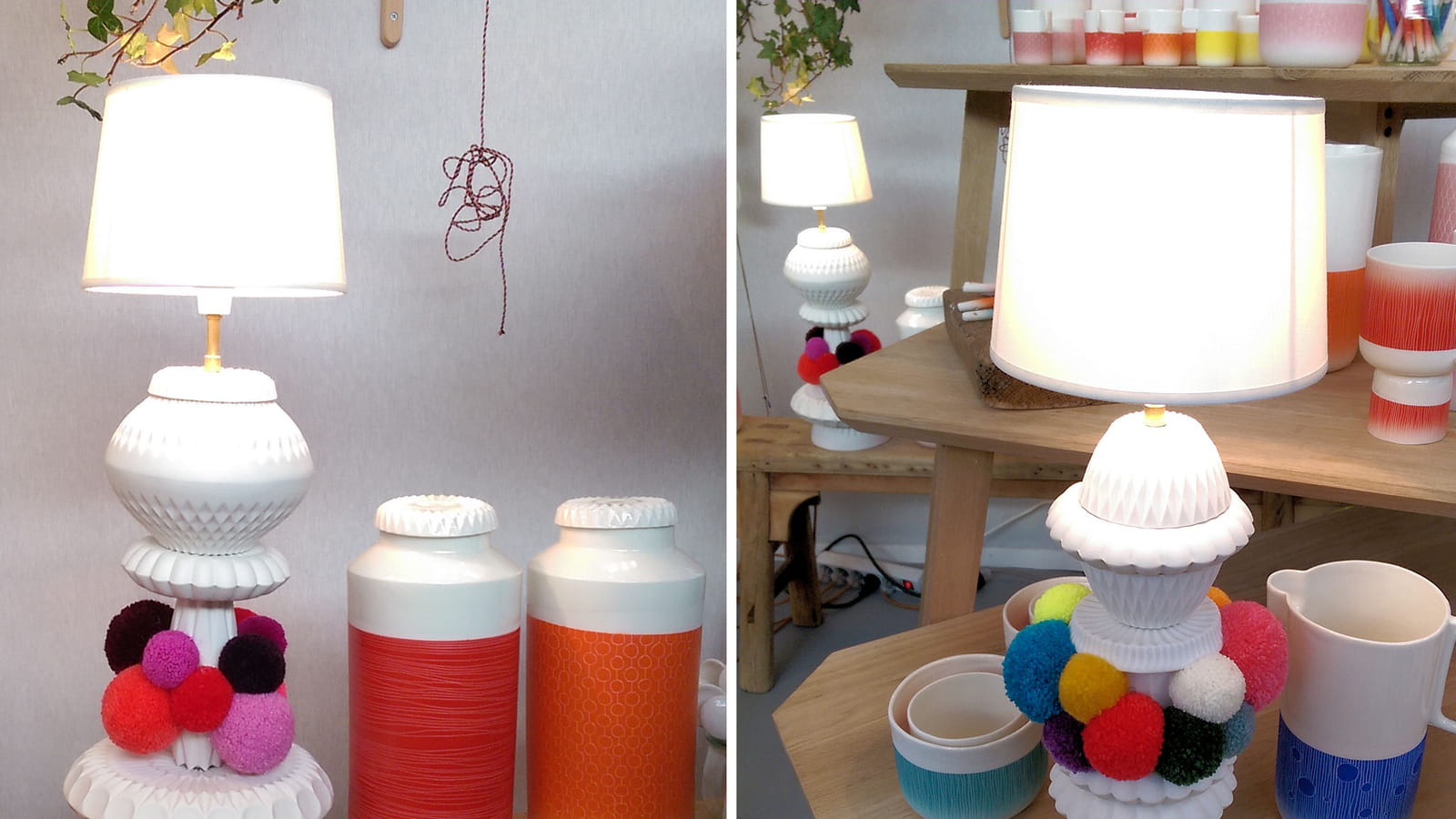 Lampes d'Ismaël Carré