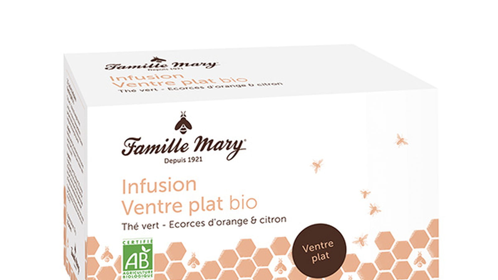 Infusion ventre plat  bio, Famille Mary