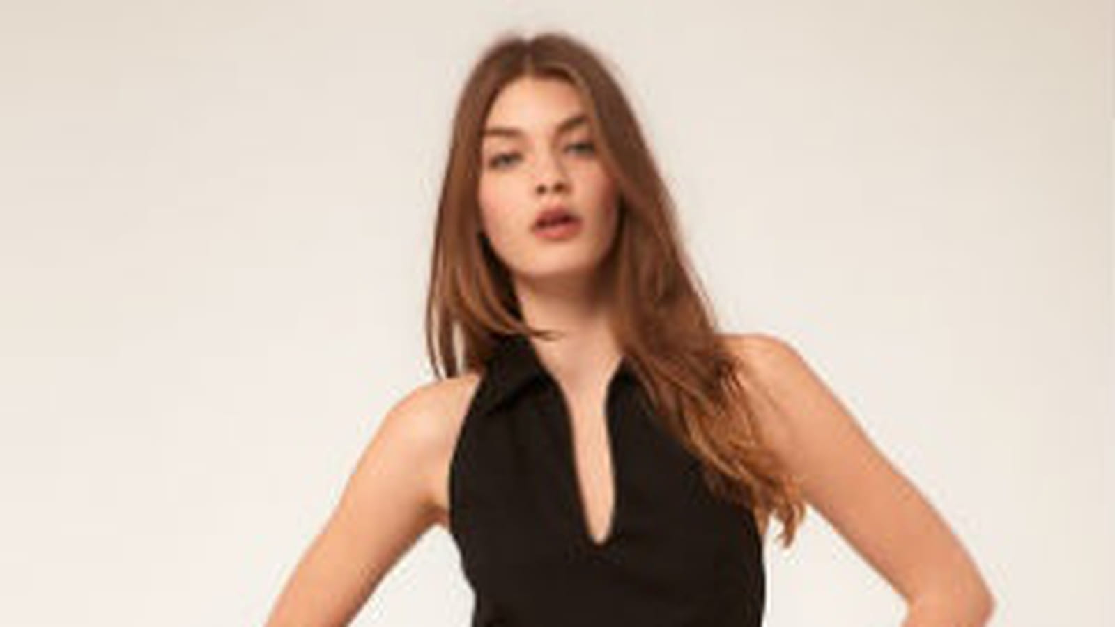 Robe noire Asos collection