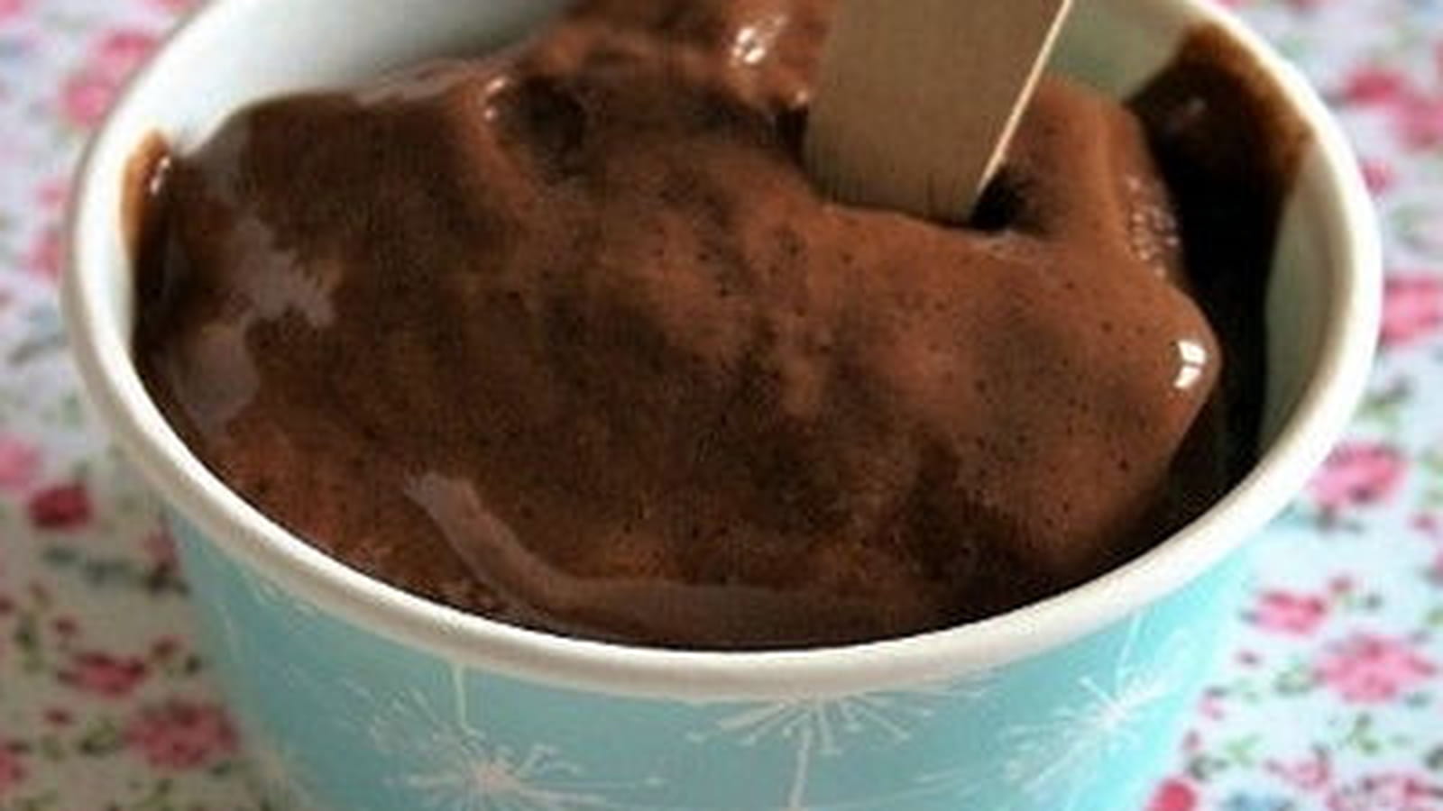 Glace au chocolat Bio sans allergène ni gluten