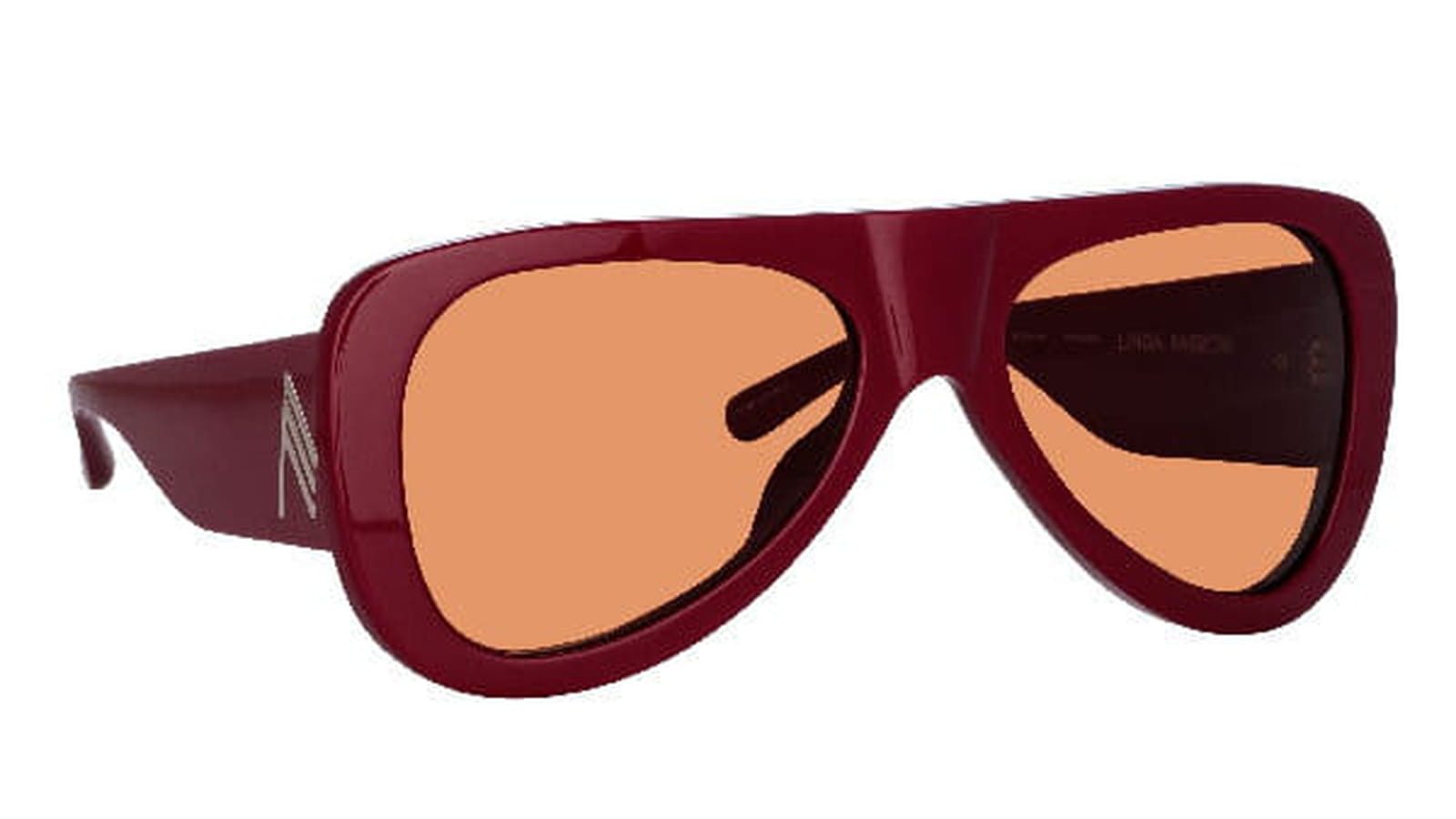 Lunettes de soleil Linda Farrow x The Attico 