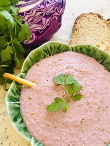 Houmous de chou rouge : Etape 4