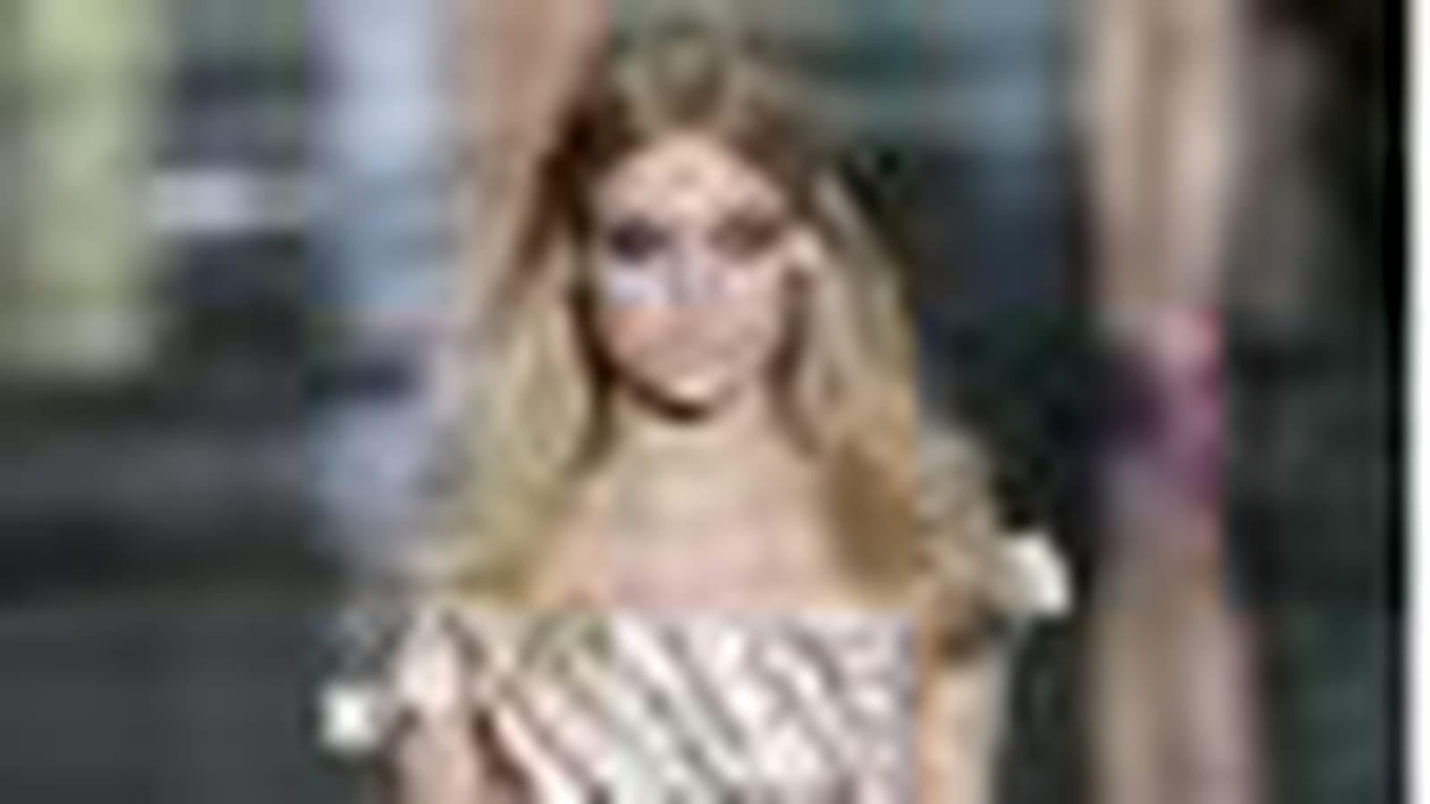 Robe fleurie de Roberto Cavalli