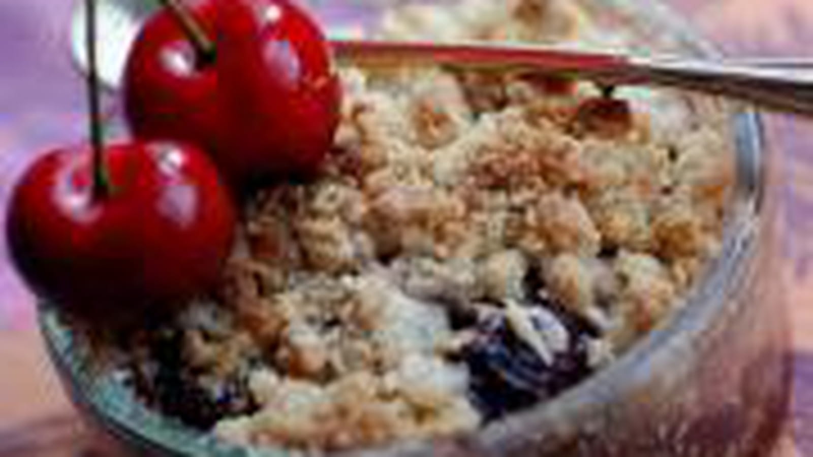 Crumble de cerises