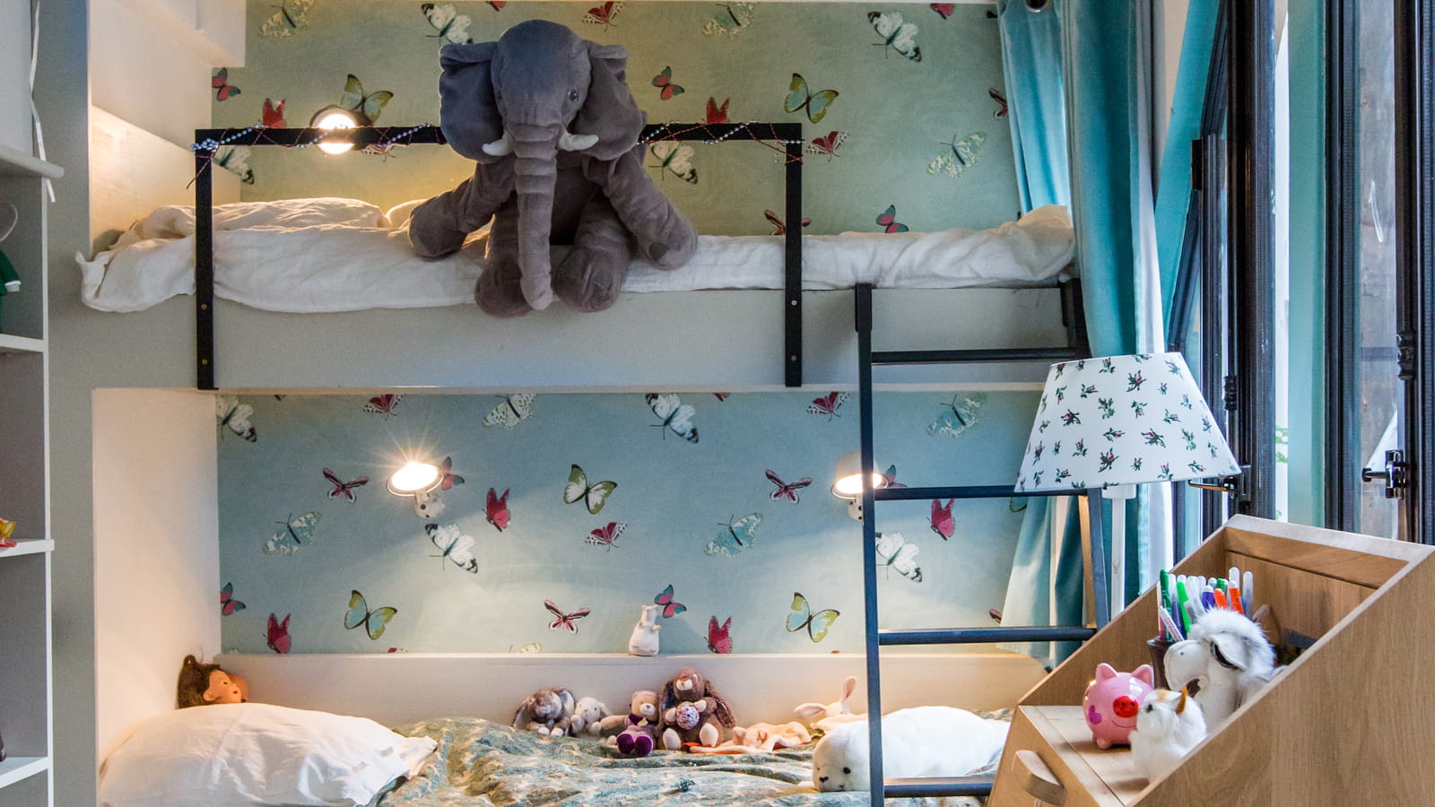 Chambre bleue 