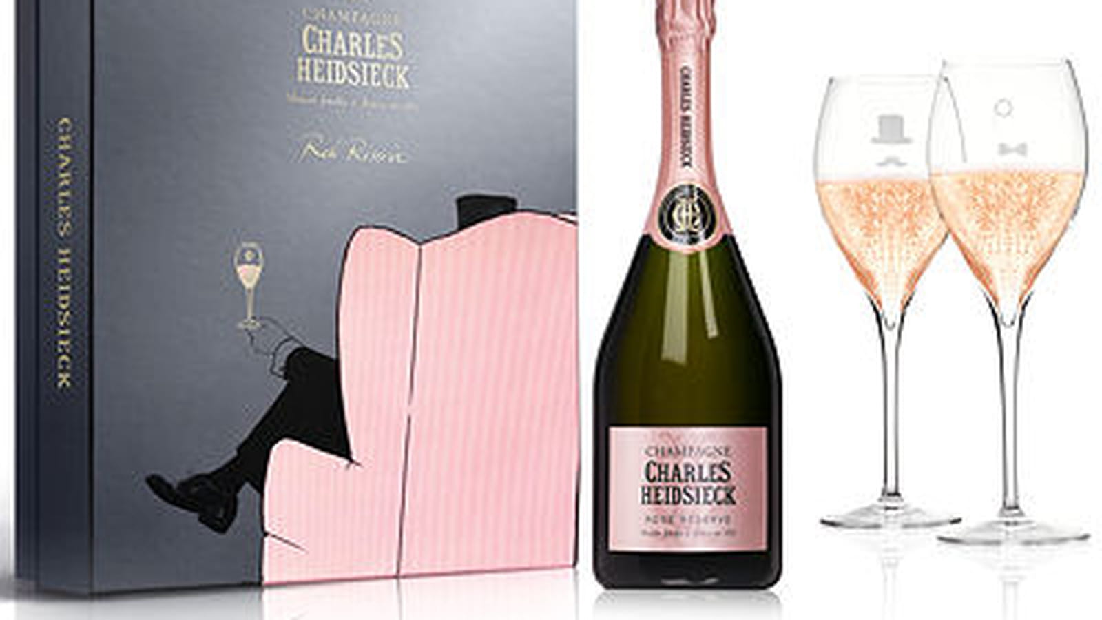 Coffret Fauteuil Club Charles Heidsieck