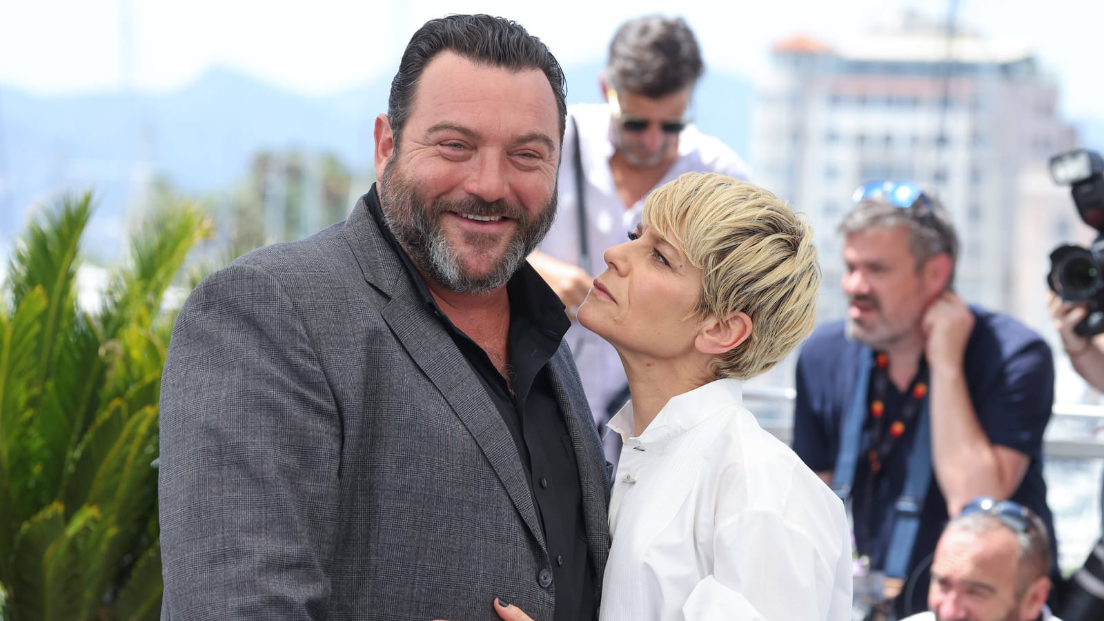 Denis Ménochet et Marina Fois 