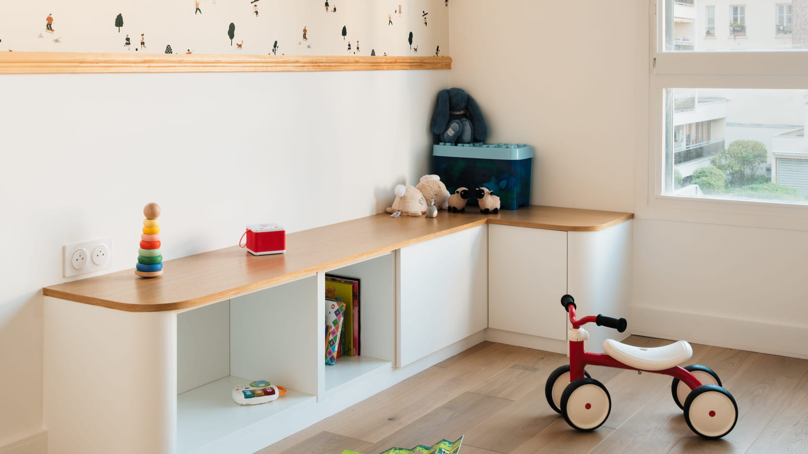 Chambre d'enfant après