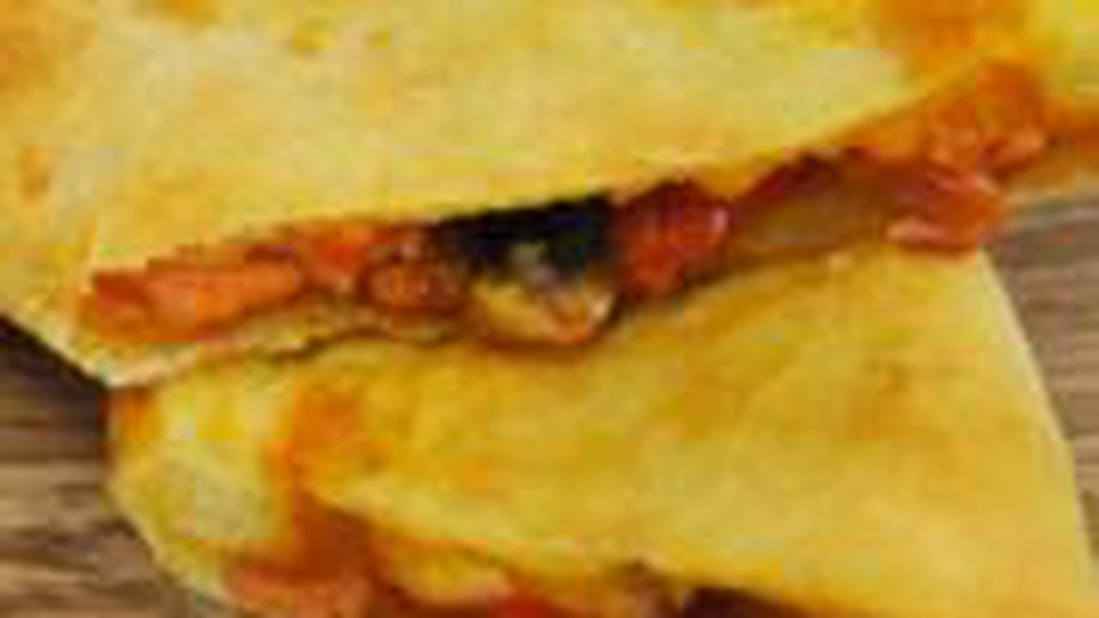 Pizzas façon burritos