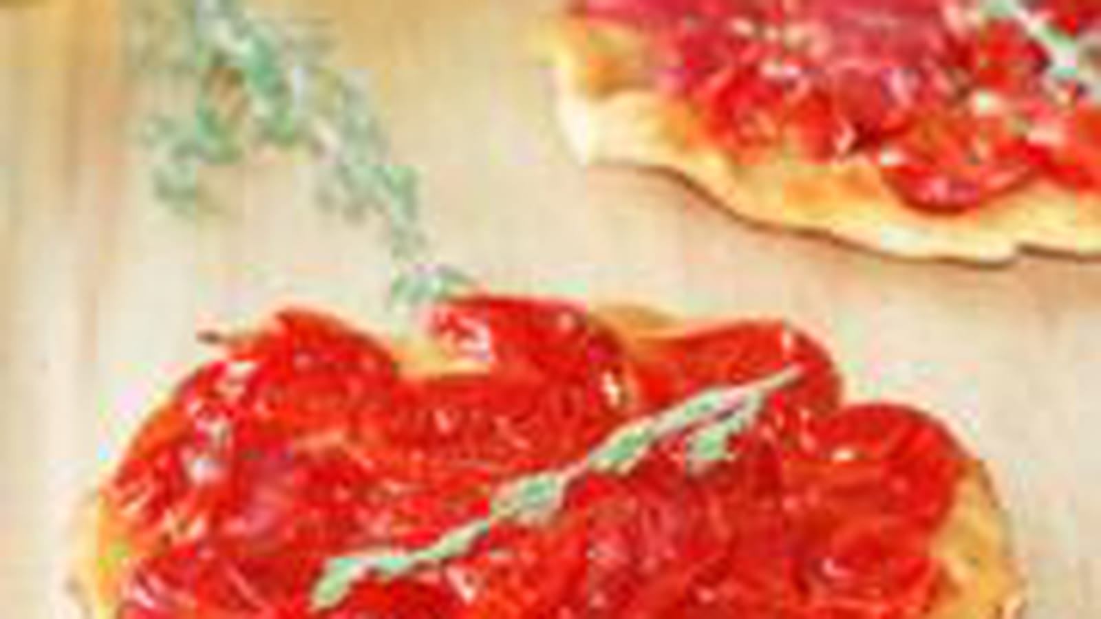 Tatin aux tomates cerise