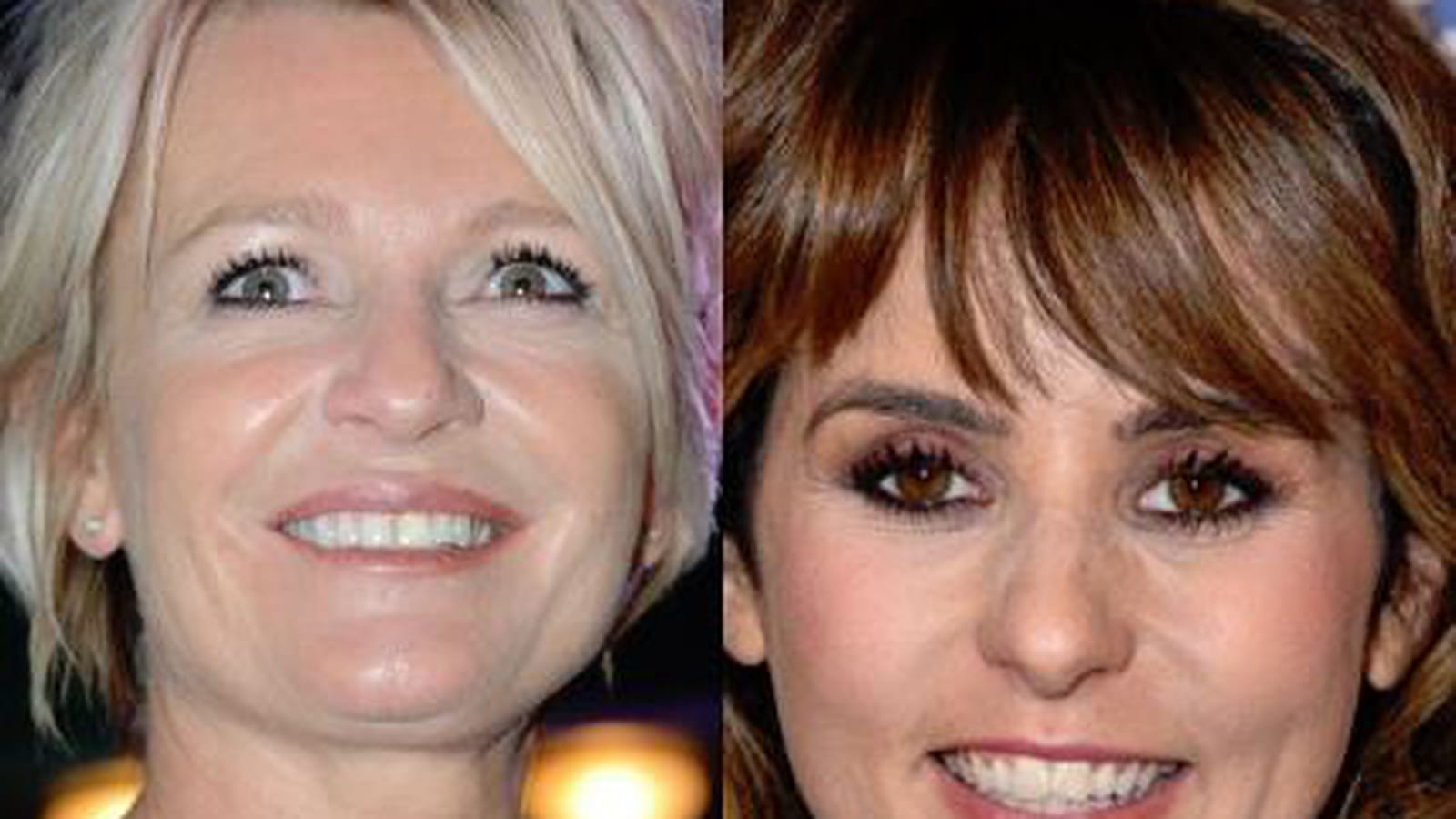 Sophie Davant et Faustine Bollaert