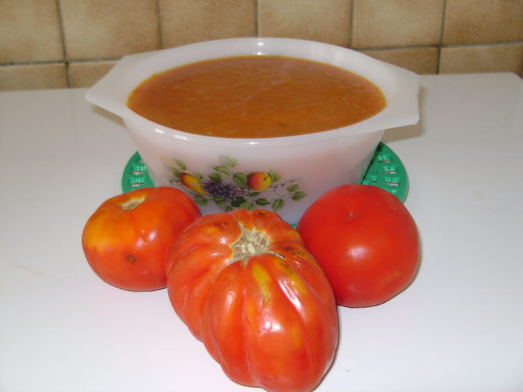 Recette De Veloute De Tomates La Recette Facile