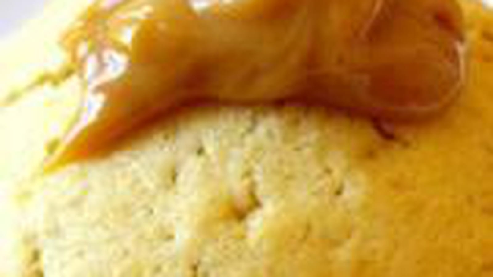 Muffins vanillés au coeur de confiture de lait