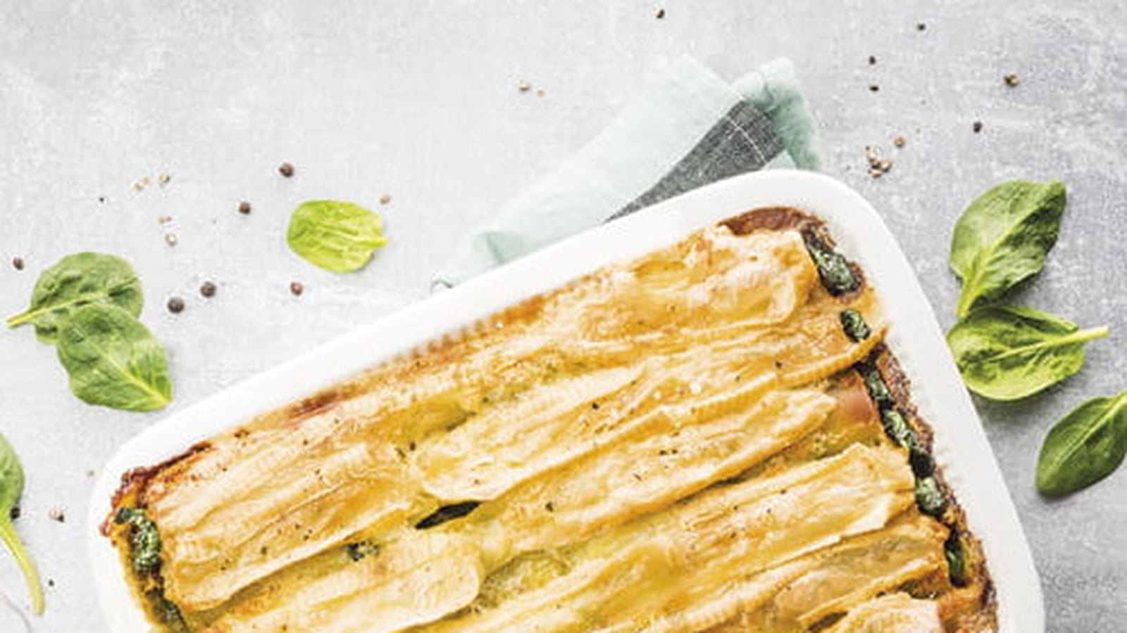 Cannelloni au fromage pour tartiflette Richesmonts et aux épinards