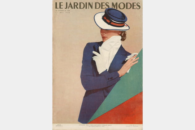 Couverture Du Premier Magazine De Mode Specialise Le Jardin Des Modes