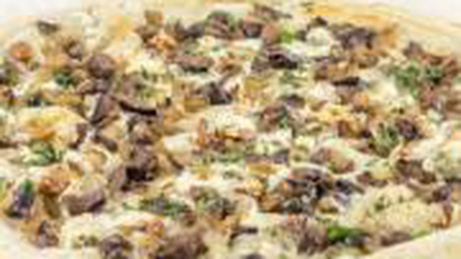 Tarte fine gorgonzola, noix