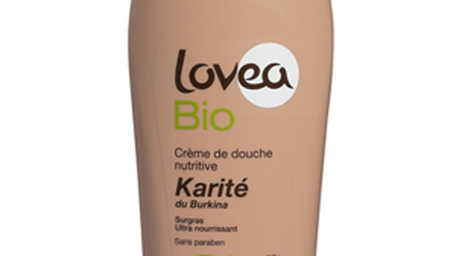 Crème de douche nutritive au karité du Burkina de Lovea Bio