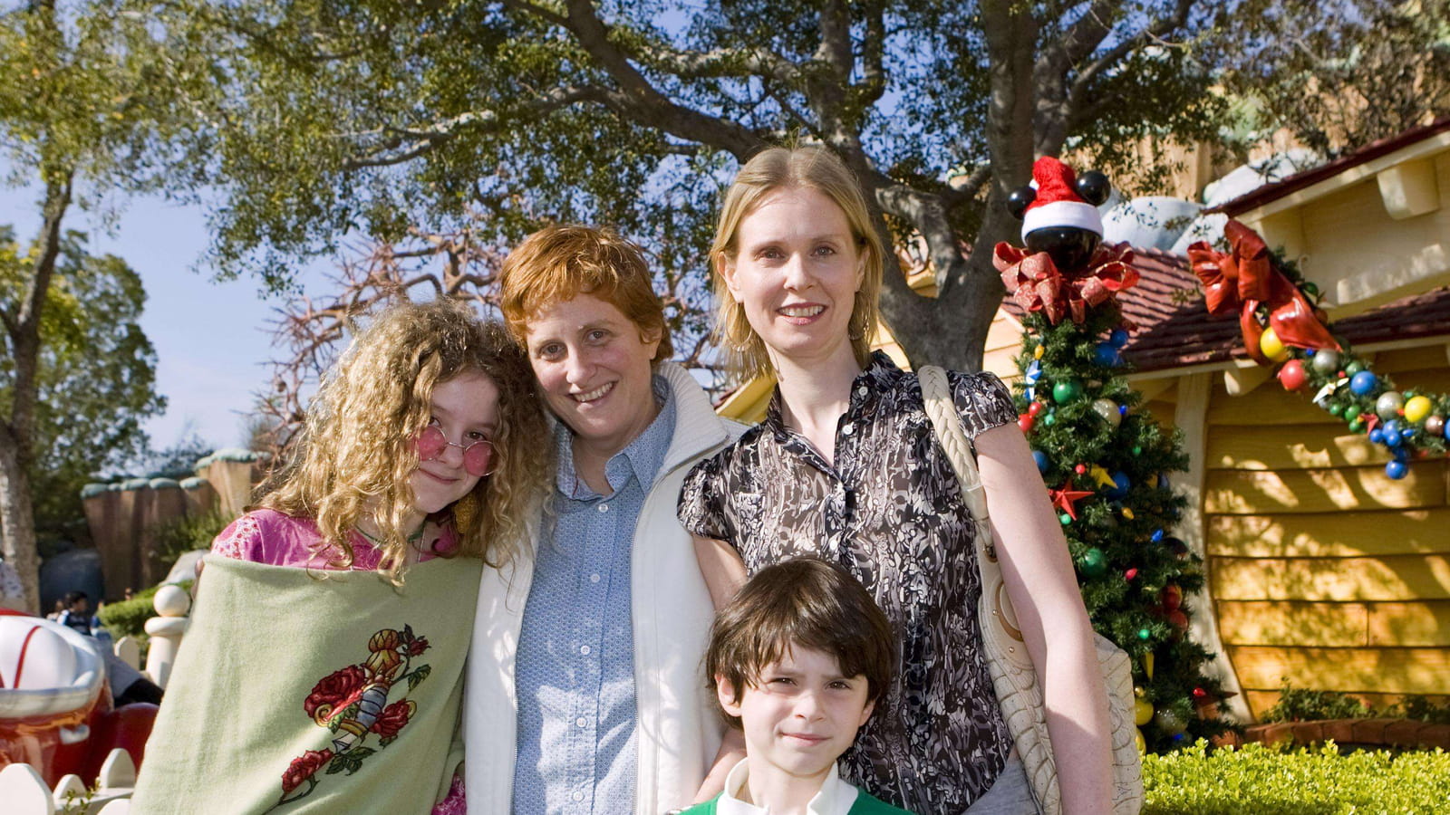 En famille à Disneyland