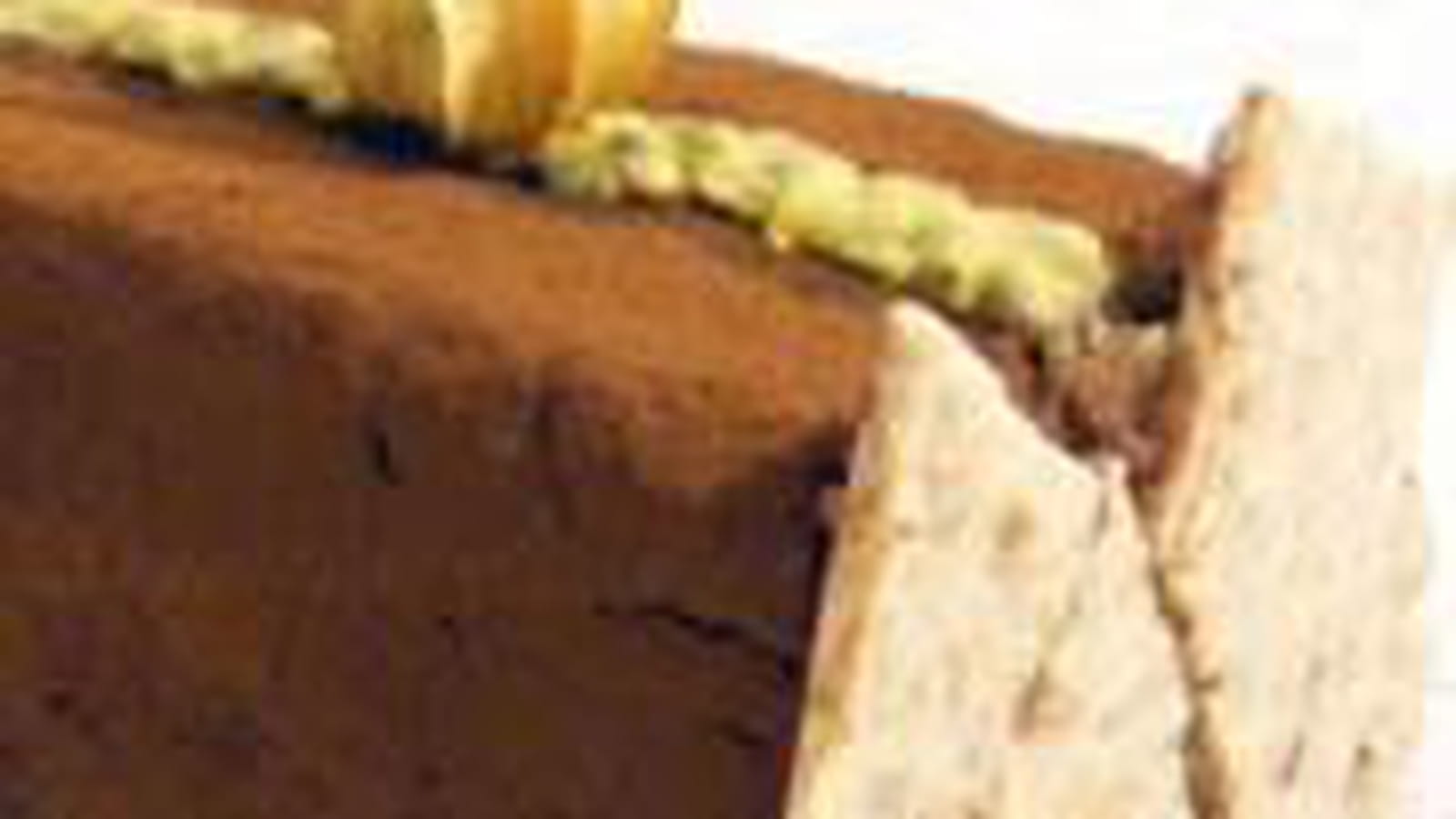 Bûche exotique et chocolat