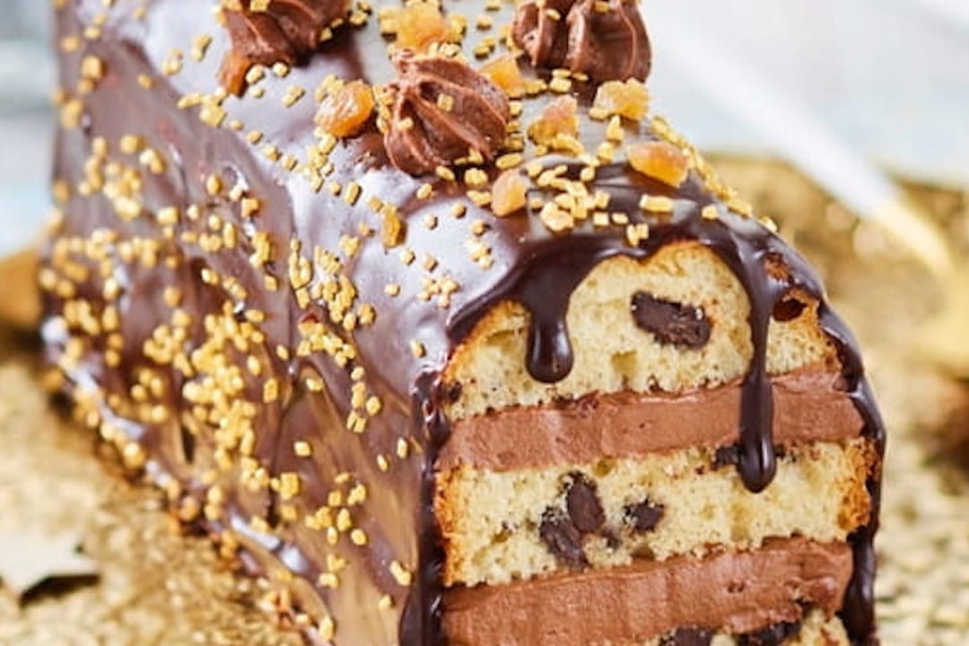 Bûche façon layer cake