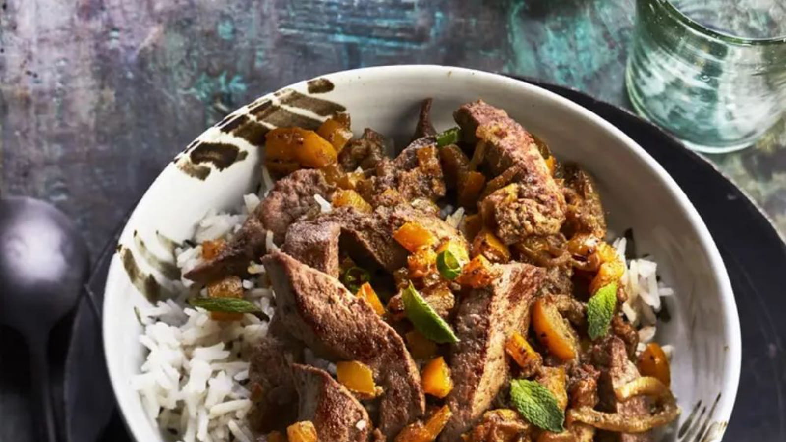 Foie de veau à l’indienne