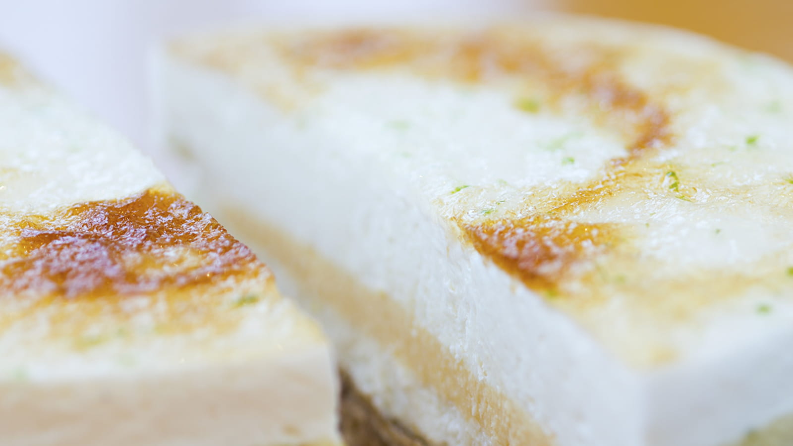 Bavarois verveine-citron vert de La Pâtisserie des Rêves
